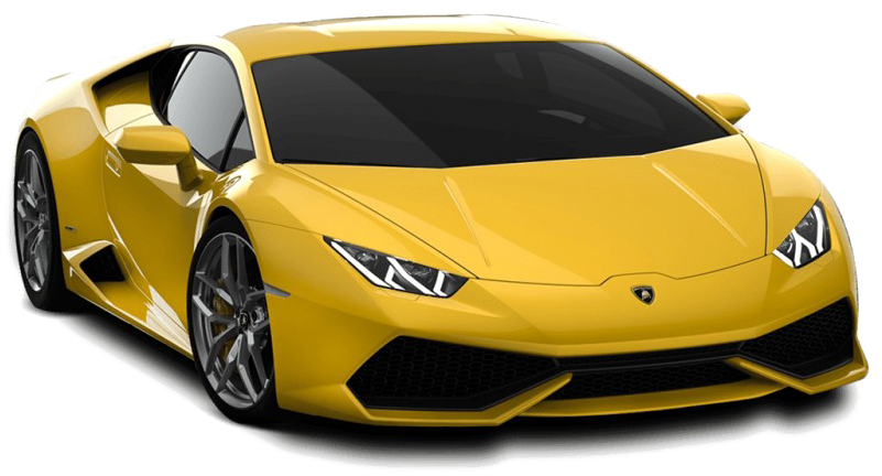 Yellow Lamborghini PNG HD