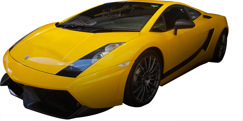 Yellow Lamborghini PNG Photos
