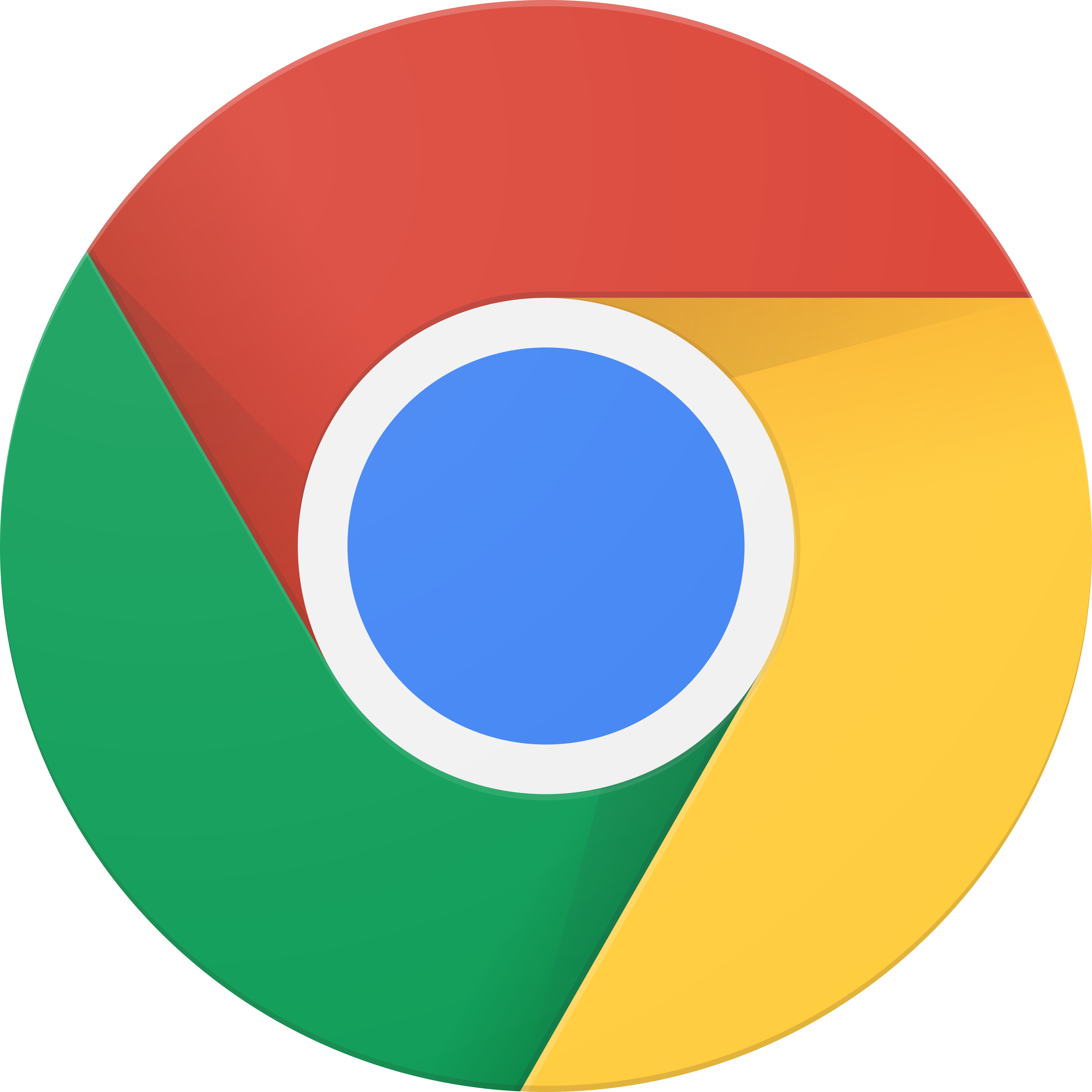 Official Google Chrome logo fond Transparent