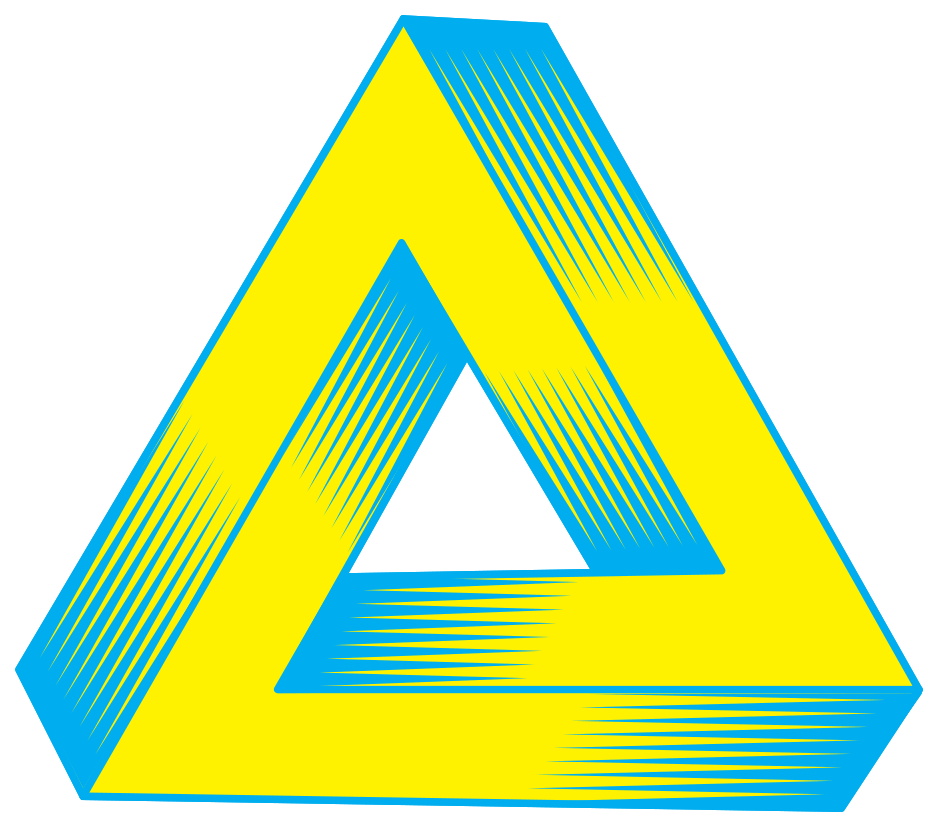 Abstraktes Dreieck PNG-Bild