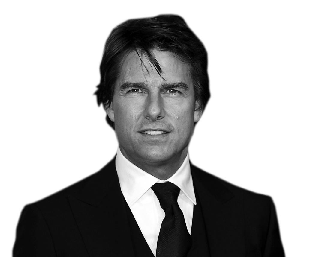 Actor Tom Cruise PNG Transparent Image