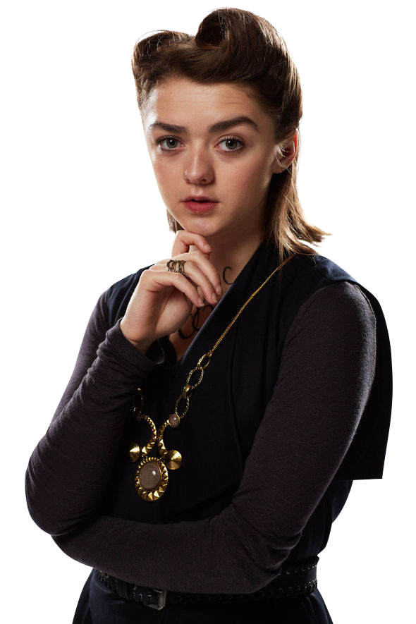 Actress Maisie Williams PNG Free Download
