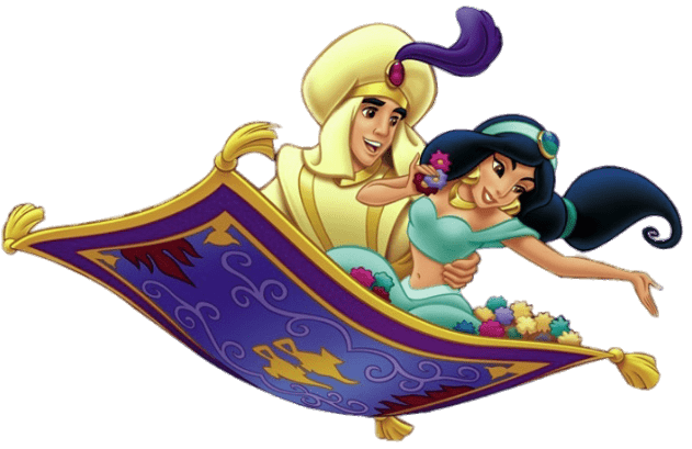 Aladdin alfombra PNG imagen transparente