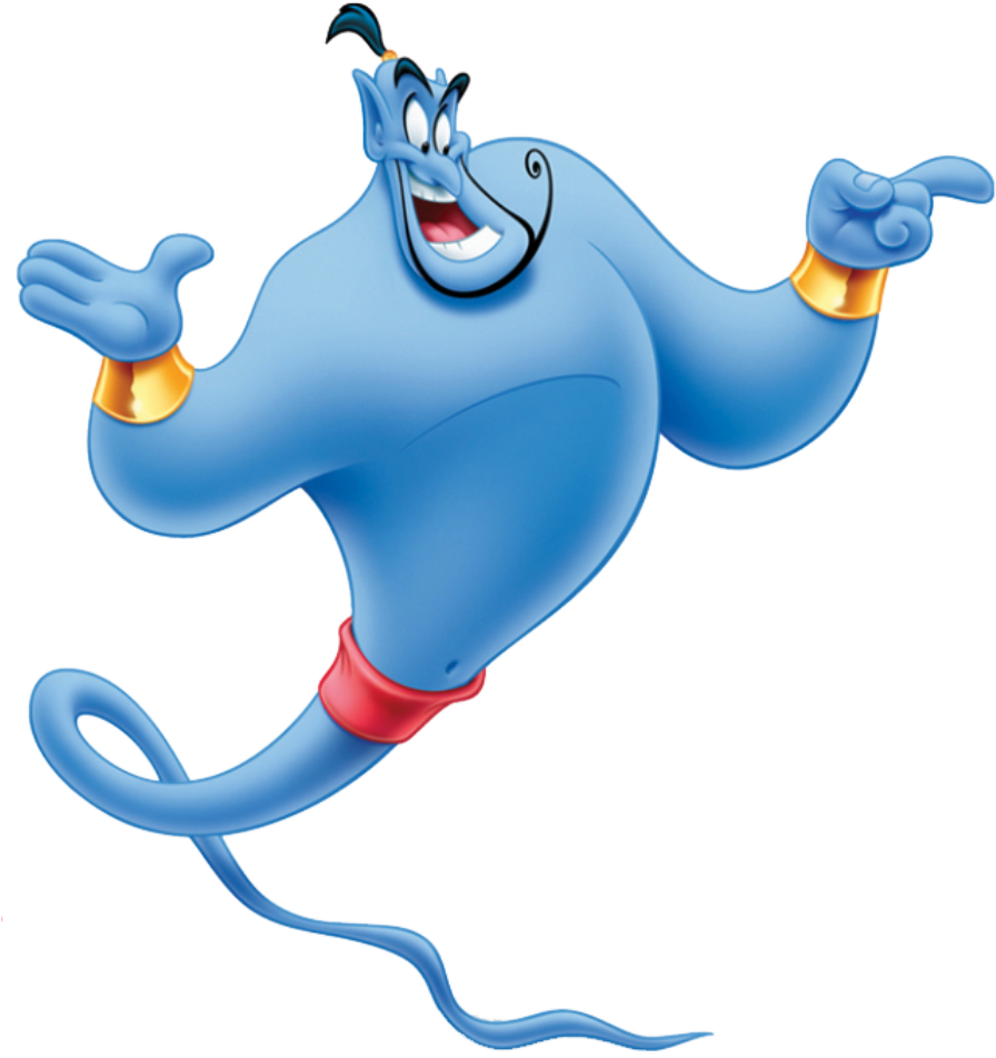 Aladdin Genie Transparent PNG