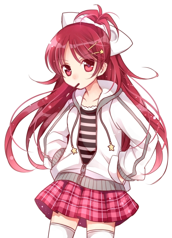 Anime girl PNG clipart