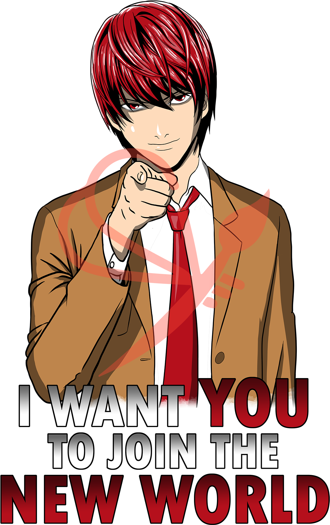 Аниме свет Yagami PNG Clipart