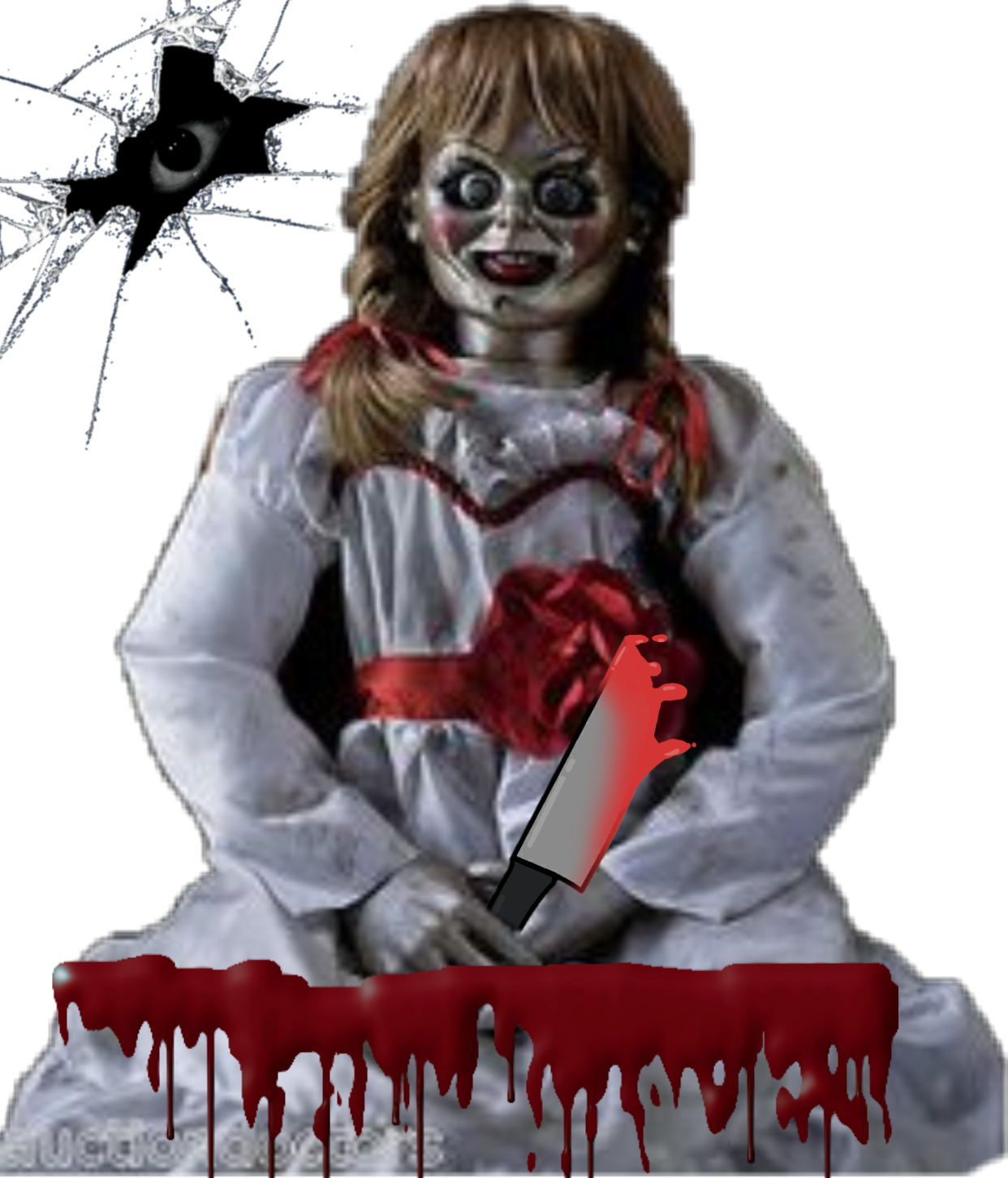 Annabelle Doll PNG File