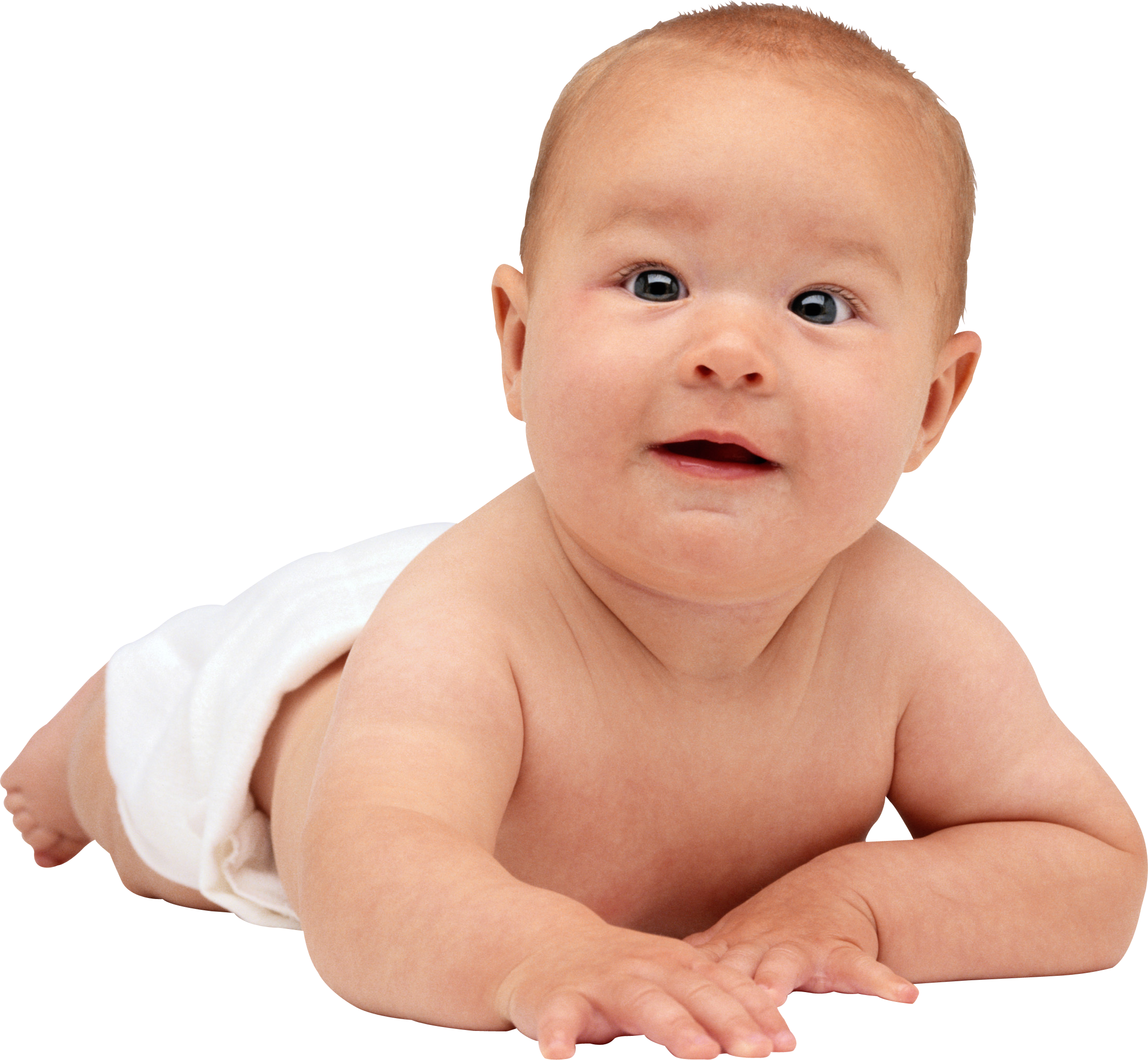 Baby Funny Portrait PNG Image