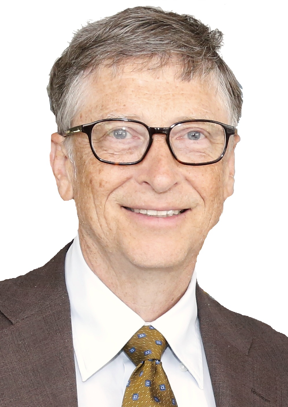 Bill Gates Face PNG-afbeelding