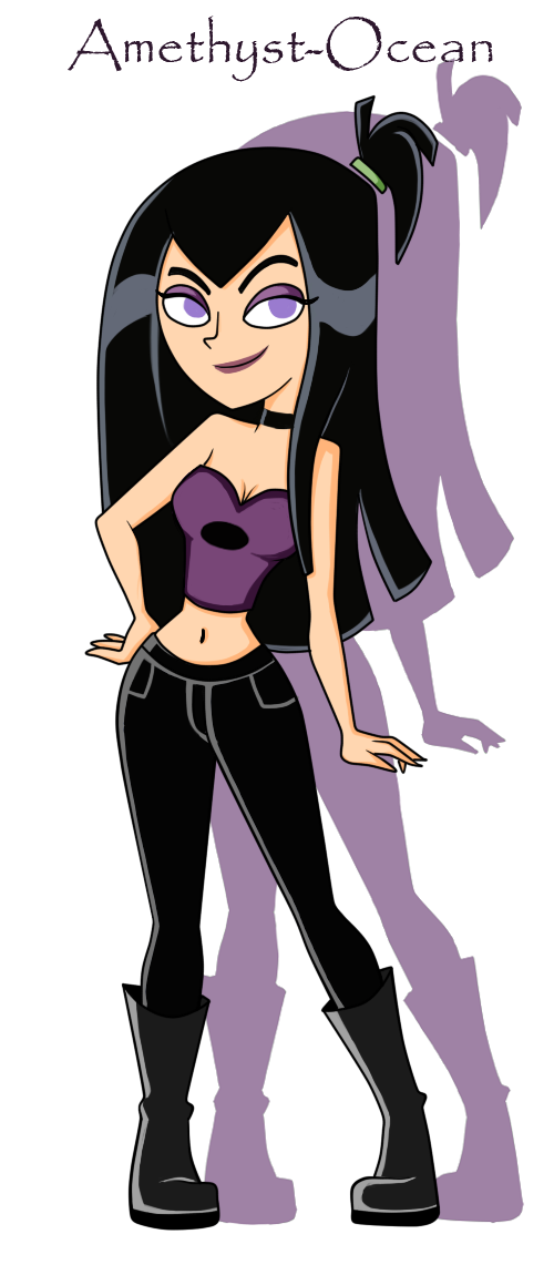 Rambut hitam karakter kartun perempuan Transparan PNG