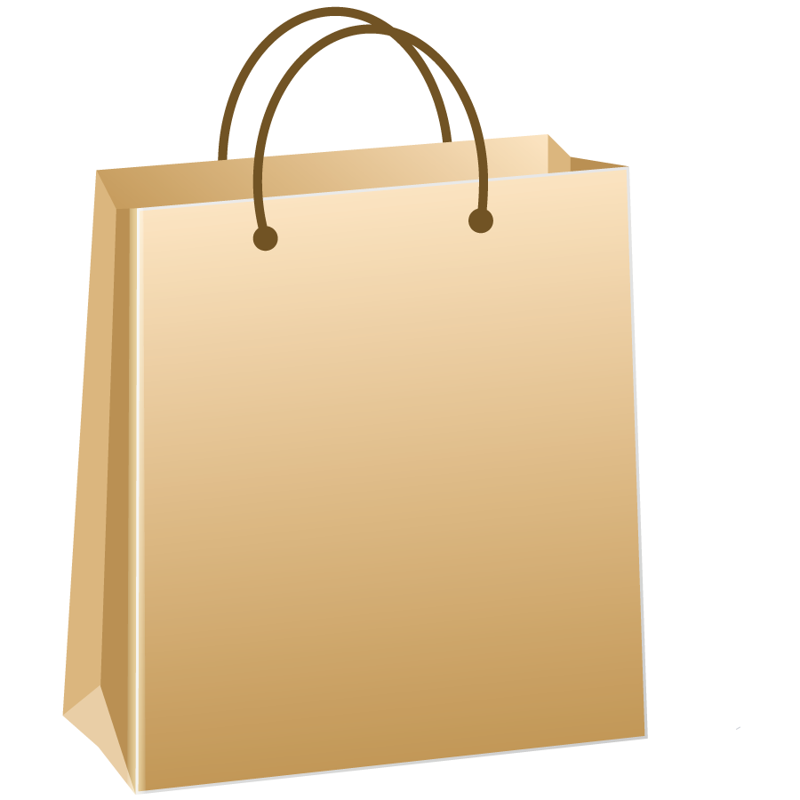 Blank Paper Bag PNG Pic