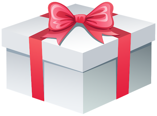 Bow Gift Box PNG File