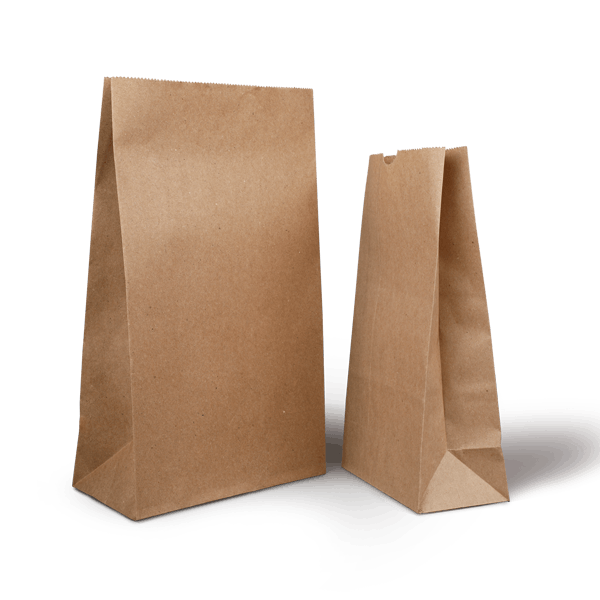 Brown Paper Bag PNG Transparent Image