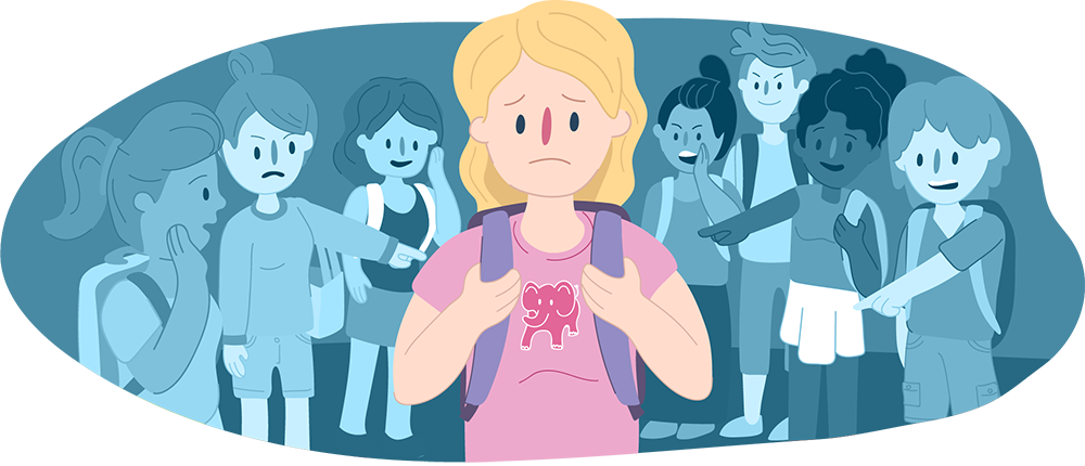 Bully Stress PNG Transparent Image