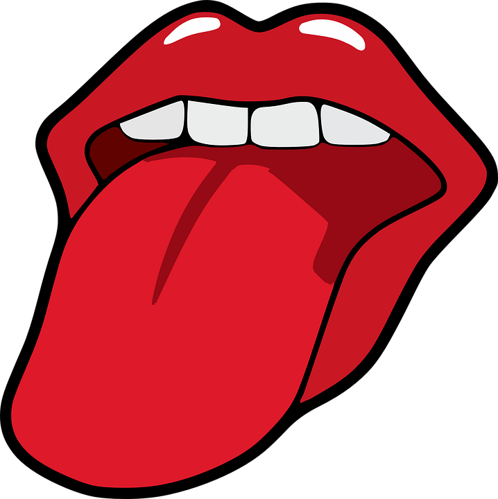 Cartoon Funny Tongue PNG Clipart