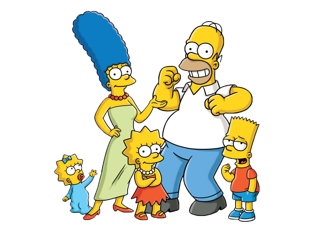 Cartoon Los clipart de Simpsons PNG