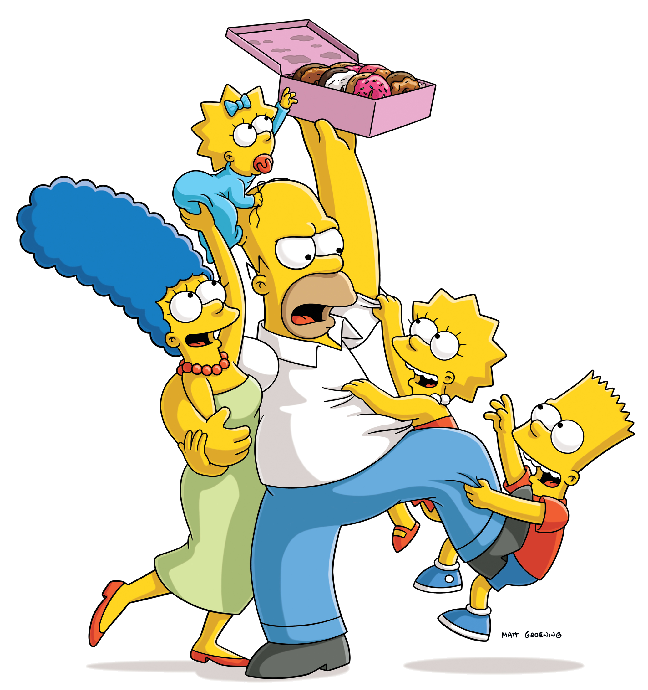 Cartoon The Simpsons PNG Pic