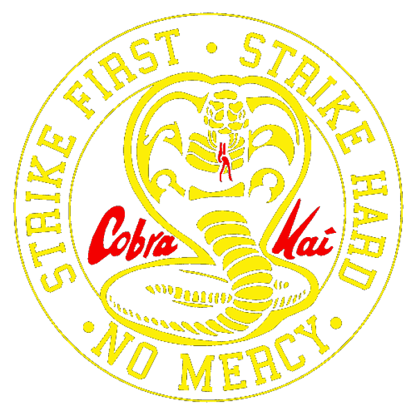 Logo Cobra Kai PNG Transparan