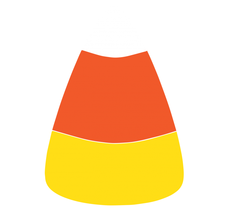 Colorful Candy Corn PNG Image