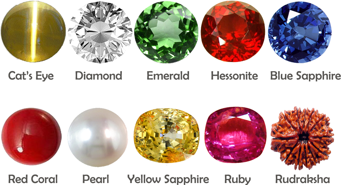 Kleurrijke edelsteen PNG Fotos