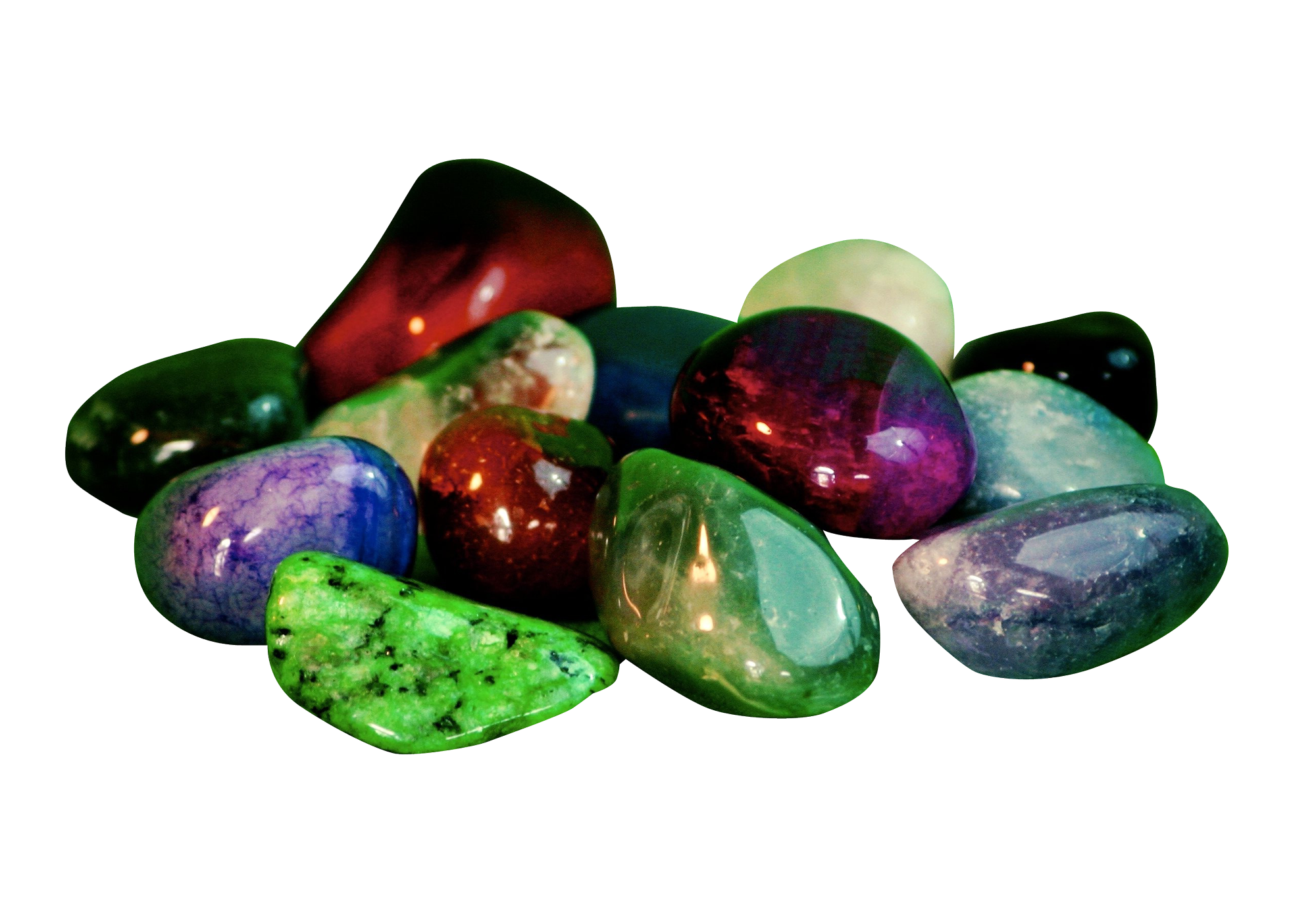 Kleurrijke edelsteen Transparant PNG