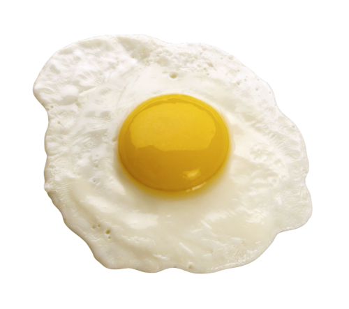 Crispy Fried Egg PNG Image