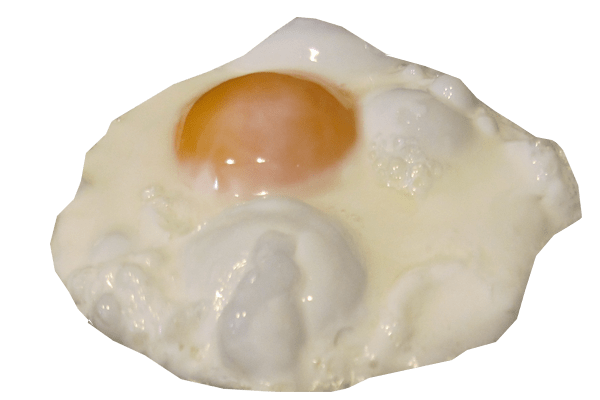 Latar belakang Transparan telur goreng goreng renyah