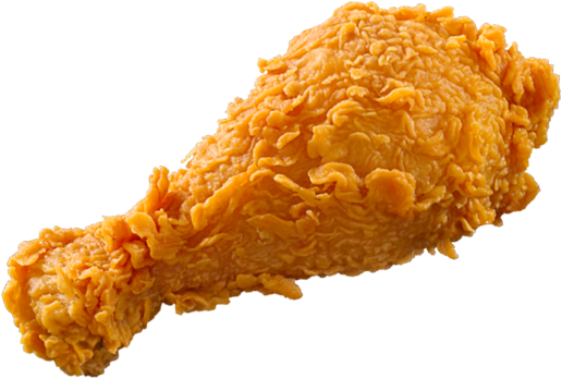 Crispy Popeyes Latar belakang Transparan ayam goreng