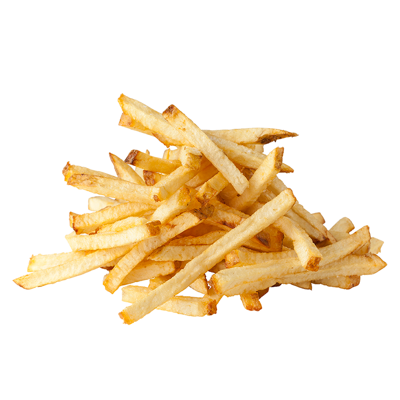 Crunchy French Fries PNG gambar Transparan