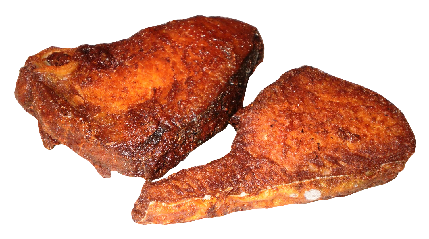 Poisson frit croustilleux PNG HD