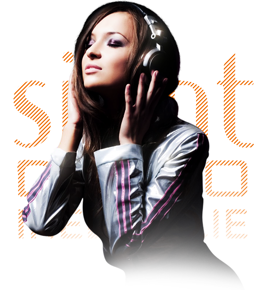 Disco Dj fille PNG Clipart