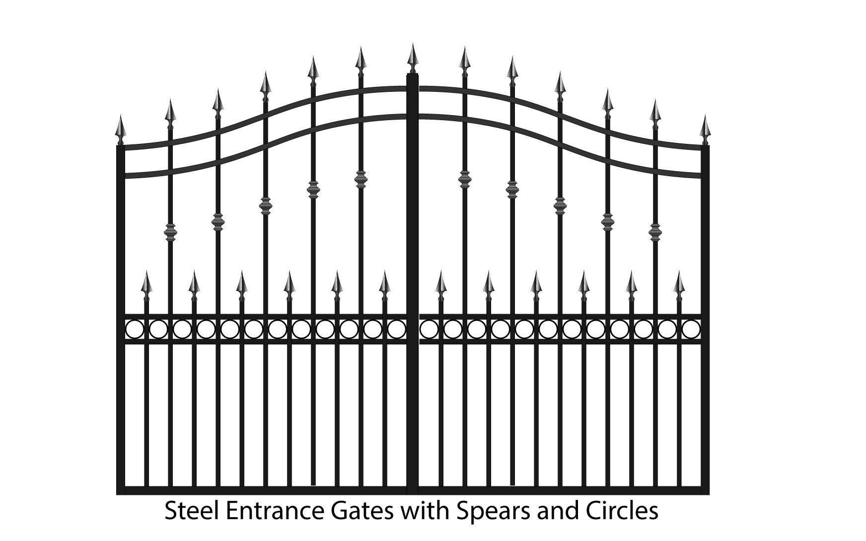 Entry Metal Gate PNG File