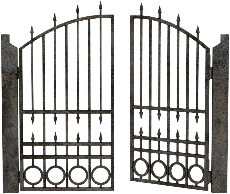 Entry Metal Gate PNG Photos