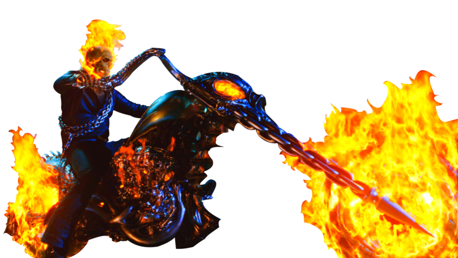 Flame Ghost Rider PNG Photos