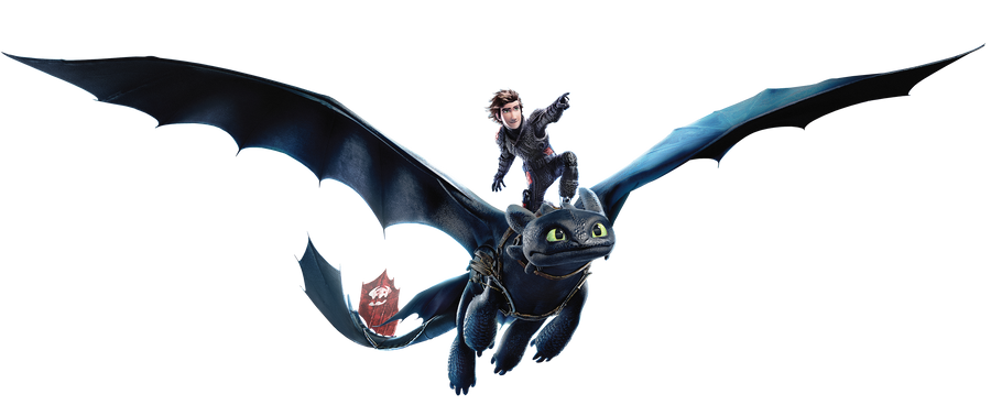 Flying Toothless Transparent PNG