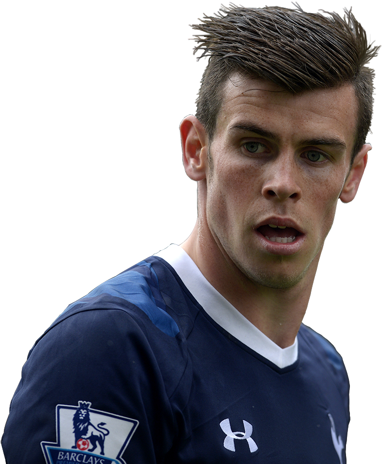 Voetballer Gareth Bale Transparant PNG