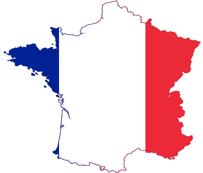 France carte PNG Image