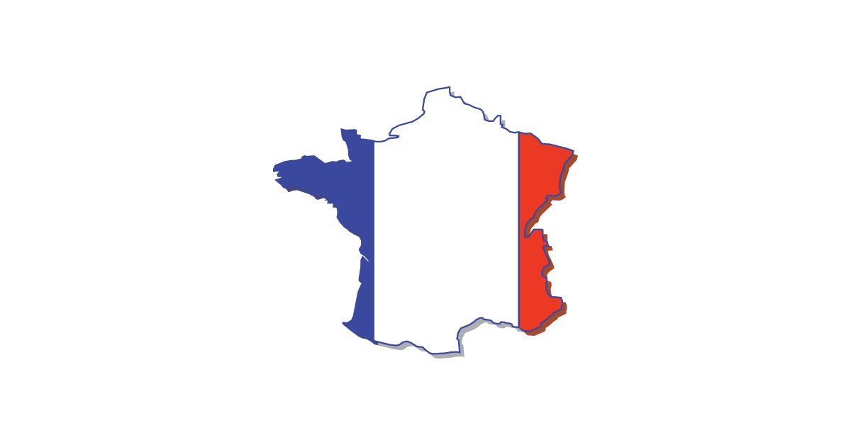 France Map Vector Transparent Background