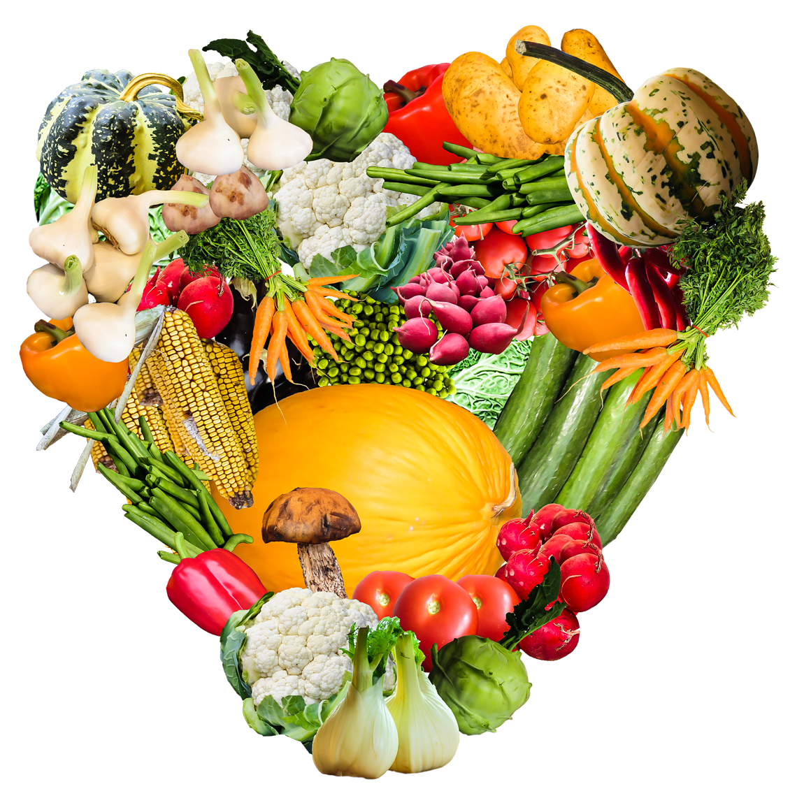Frutas frescas y verduras PNG PIC