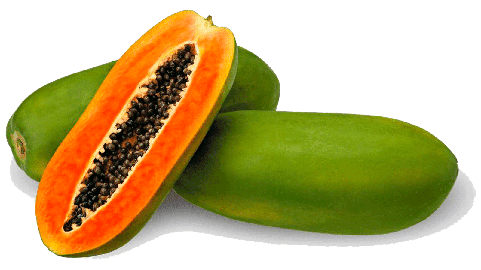 Fresh Half Papaya PNG Photos
