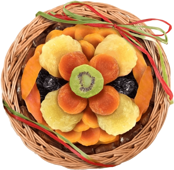 Fruit basket PNG Transparent Image