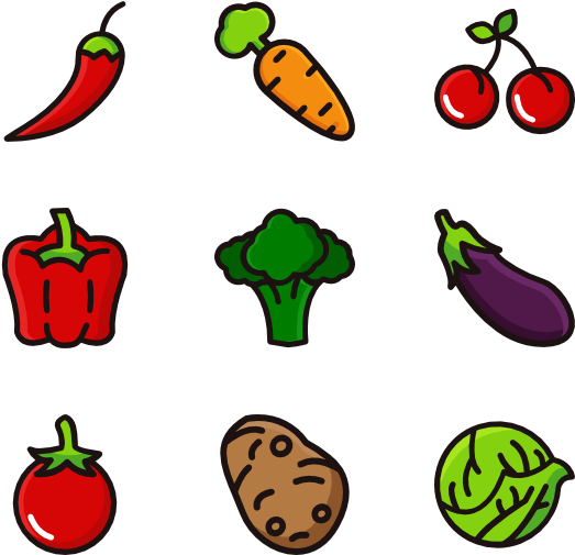 Frutta e verdure PNG Clipart