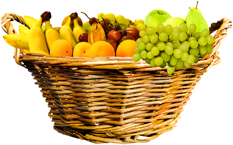 Fruit mand PNG-bestand