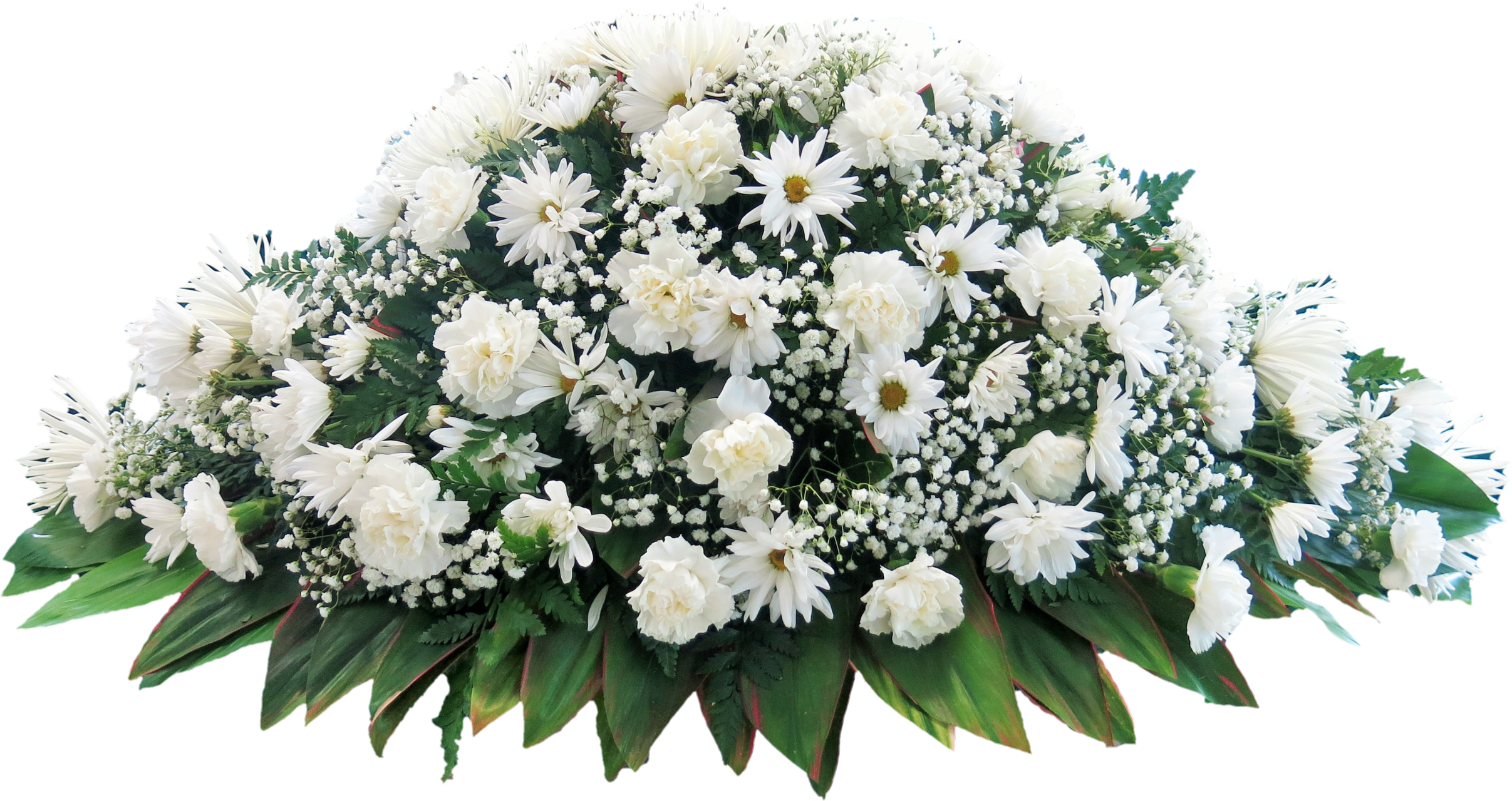 Funeral Flowers Bunch Transparent Background