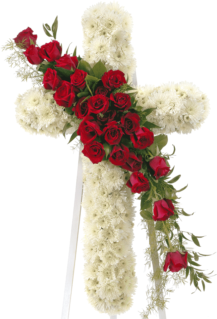 Funeral Flowers PNG Transparent Image