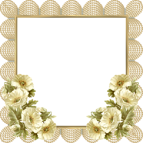 Funeral Frame PNG Transparent Image