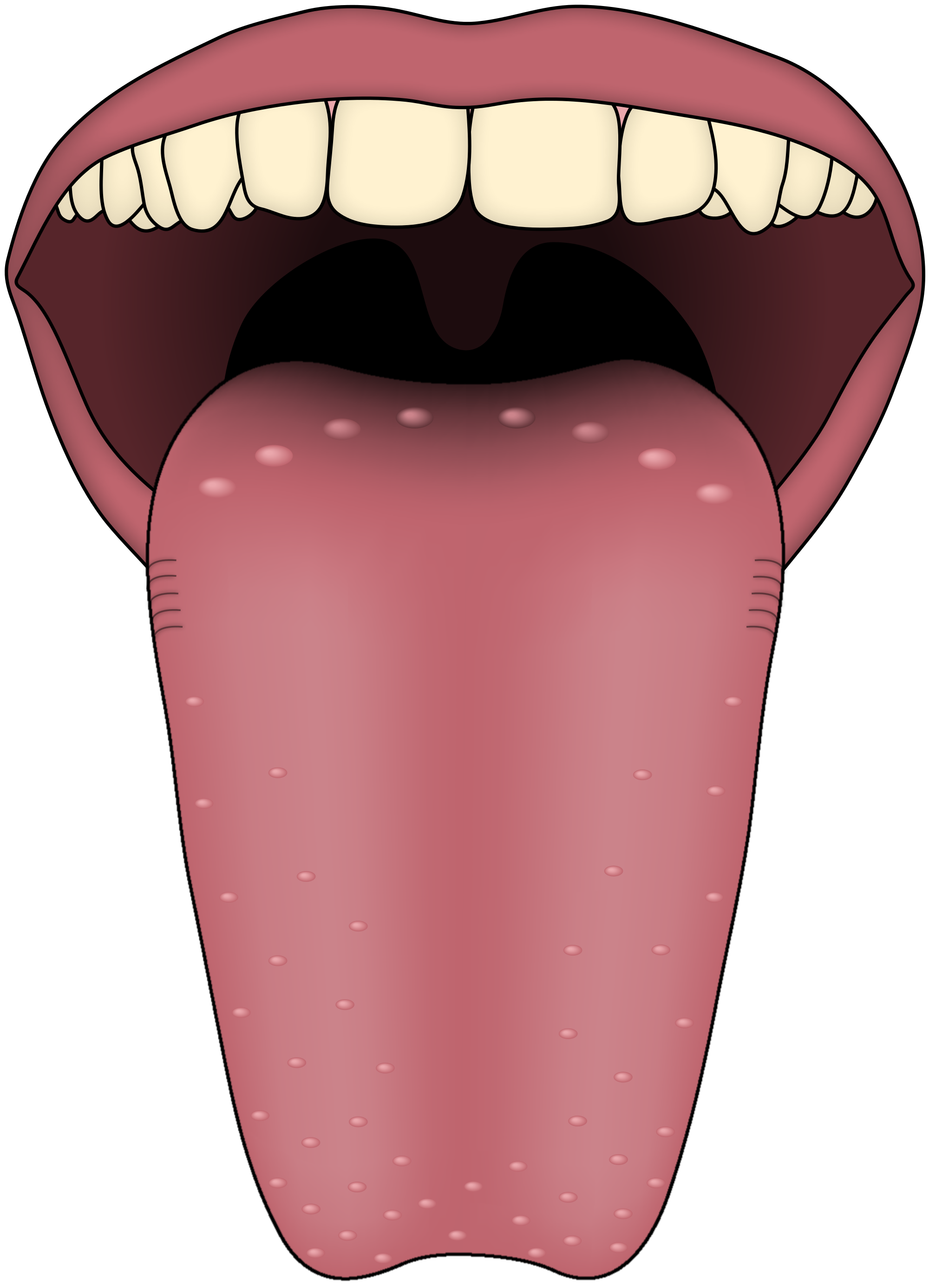 Funny Tongue PNG Clipart