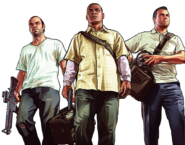 Fichier PNG Personnages GTA