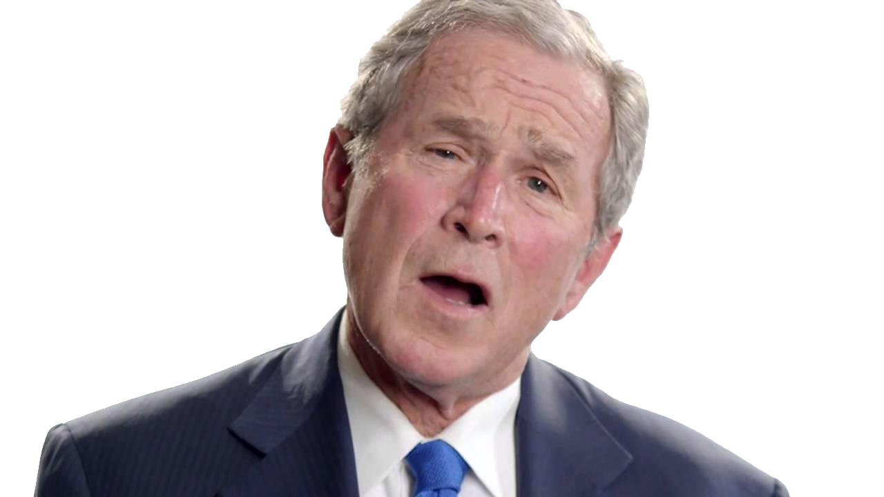 George Bush Transparan PNG