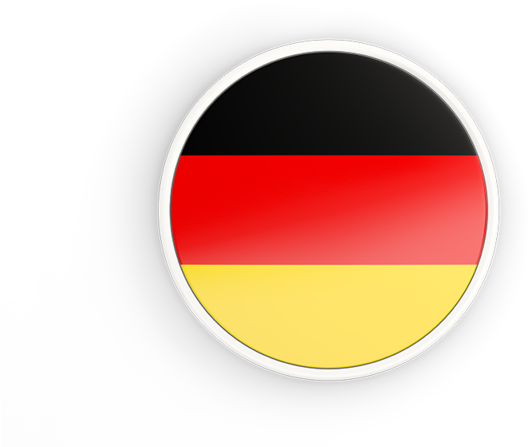 Флаг Германии Круг PNG Фотографии